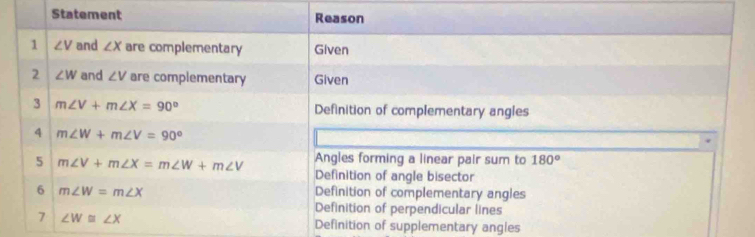 Definition of supplementary angles