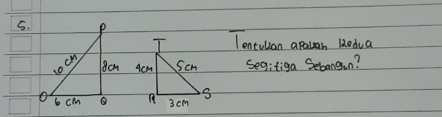 Tentullan apauan Rodva 
Segitiga Sebangun?