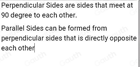 Solved: Ruler Select parallel sides, perpendicular sides, or neither to ...