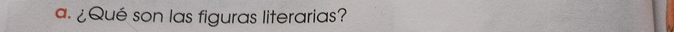 ¿Qué son las figuras literarias?