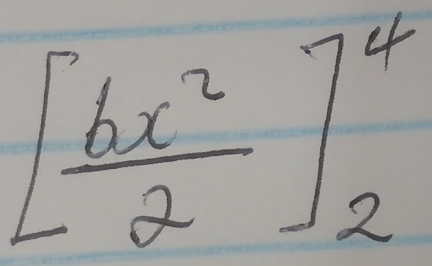 [ 6x^2/2 ]_2^4