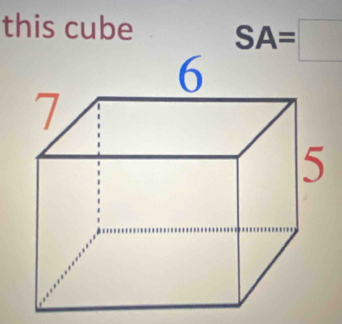 this cube