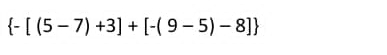  -[(5-7)+3]+[-(9-5)-8]