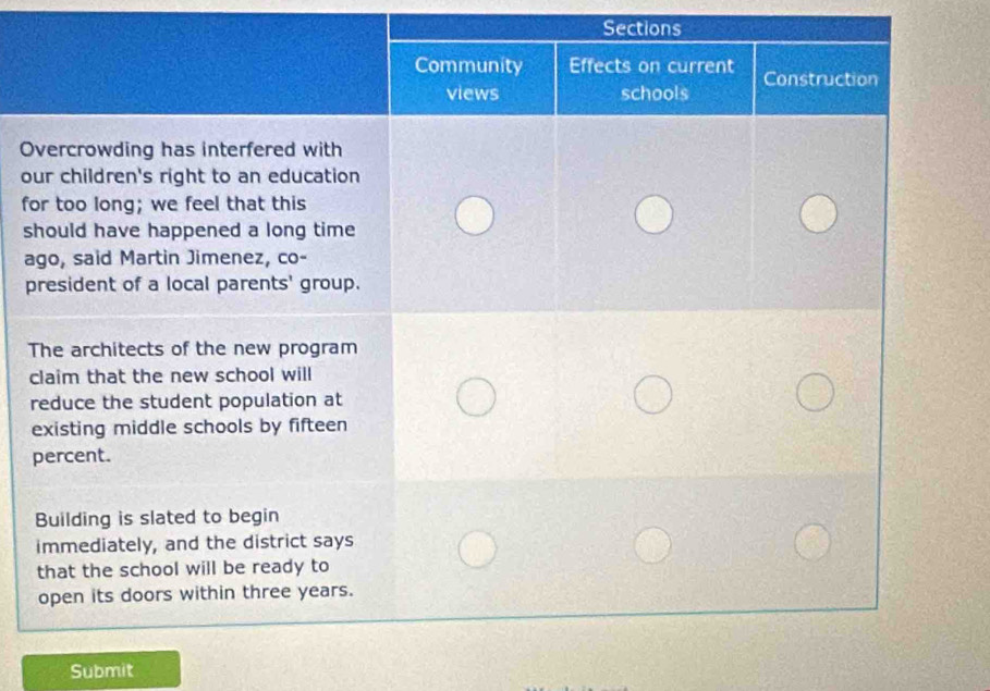 Sections
O
o
f
s
a
p
T
c
r
Submit