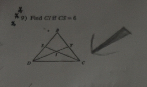 Find C/ if CS=6