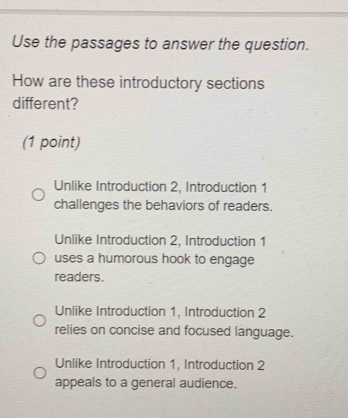 Solved: Use the passages to answer the question. How are these ...