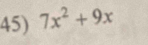 7x^2+9x