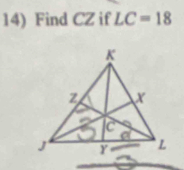 Find CZ if LC=18