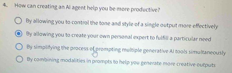 Solved: How can creating an AI agent help you be more productive? By ...