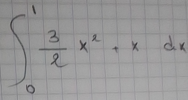 ∈t _0^(1frac 3)2x^2-xdx