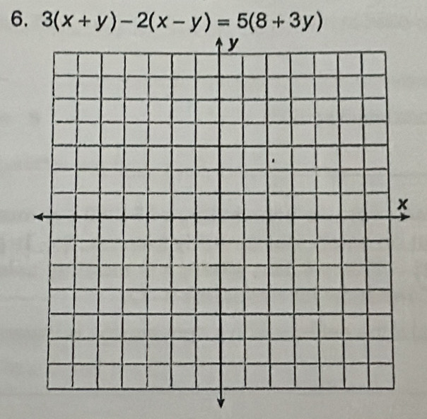 3(x+y)-2(x-y)=5(8+3y)