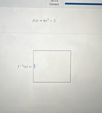 f(x)=6x^3-2