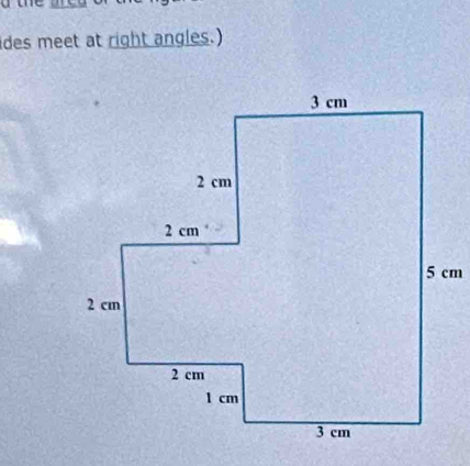 ides meet at right angles.)