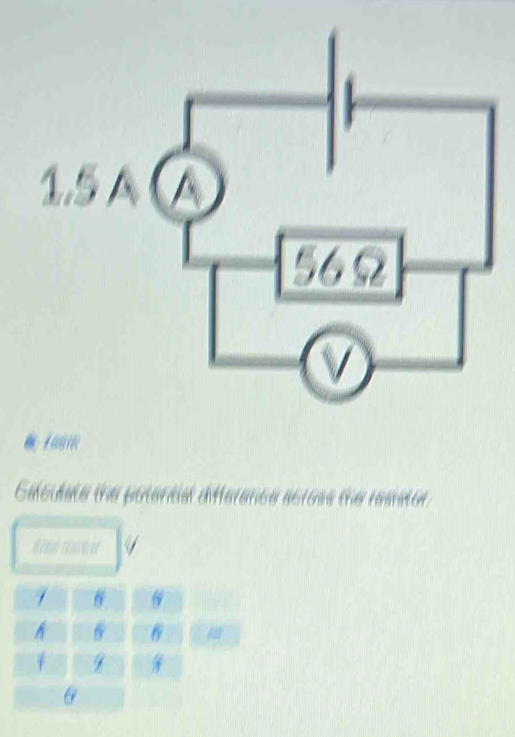 1. 5 A
56Ω
V