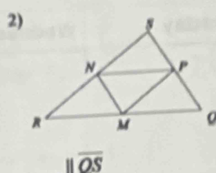 parallel overline OS