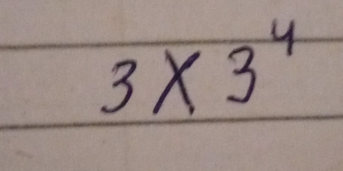 3* 3^4