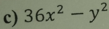 36x^2-y^2