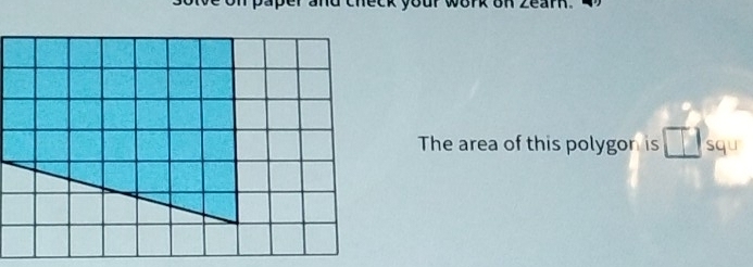 The area of this polygon is squ