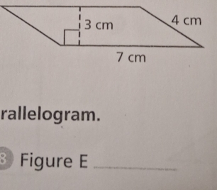 rallelogram. 
Figure E_