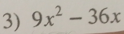 9x^2-36x