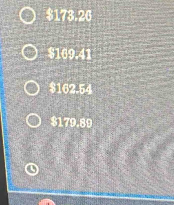 $173.26
$169.41
$162.54
$179.89