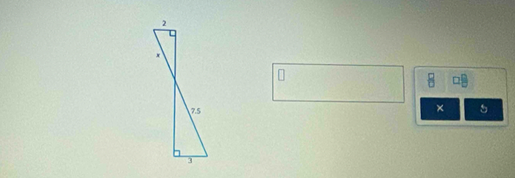 2
x
7.5
× 5
3