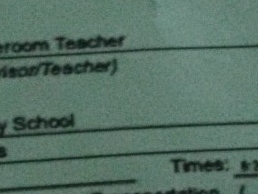 room Teacher 
ison Teacher) 
School 
Times:  61/t 