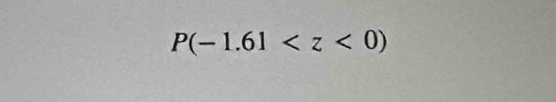 P(-1.61