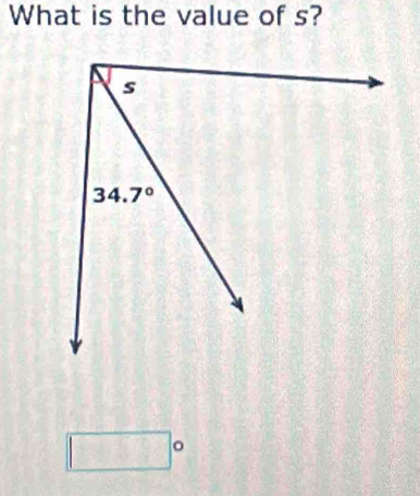 What is the value of s?
frac  1/4  -1