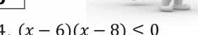 1 (x-6)(x-8)<0</tex>
