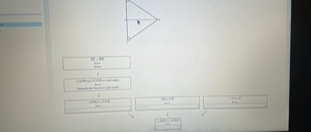 11
overline AD≌ overline CD
A≌ 6C
||