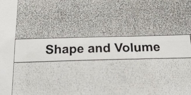 Shape and Volume