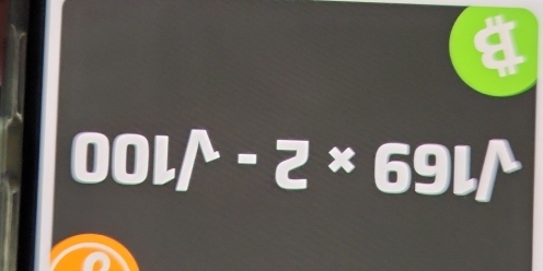 001/^wedge -2* 691/^wedge 