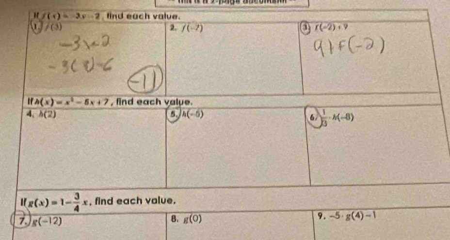 pge aucomsm
7 g(-12)
B. g(0)
9. -5· g(4)-1
