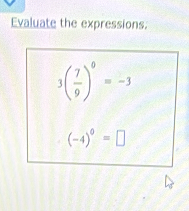 Evaluate the expressions: