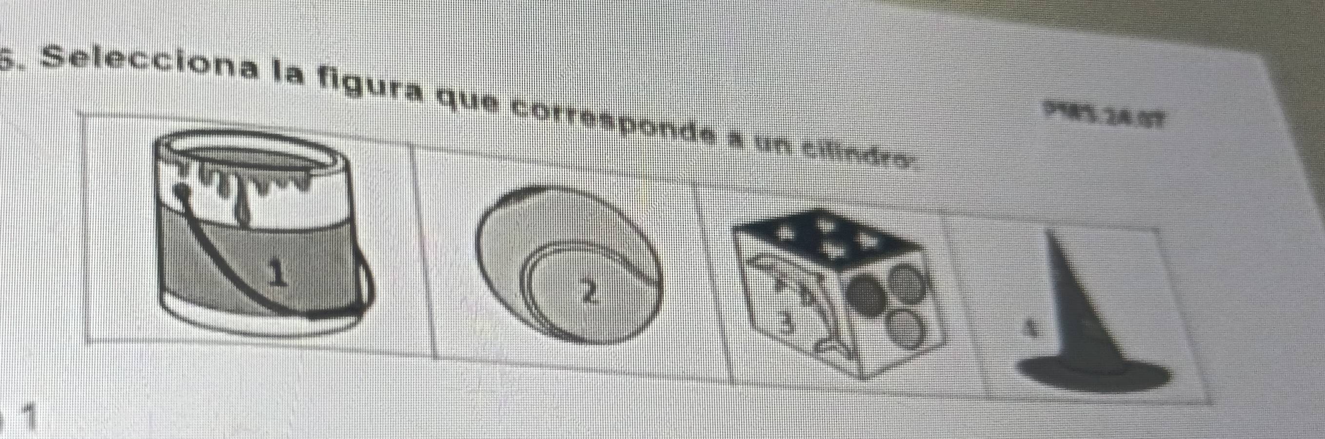 Selecciona la figura que corresponde a un cilindro s
9183, 24.57
1
2
1
A
1