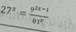 27^x= (9^(2x-1))/81^x 