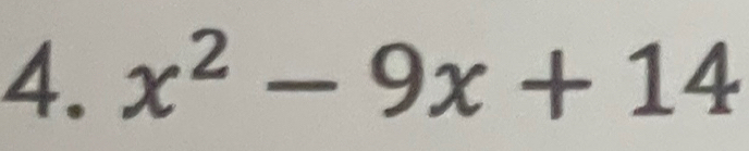 x^2-9x+14