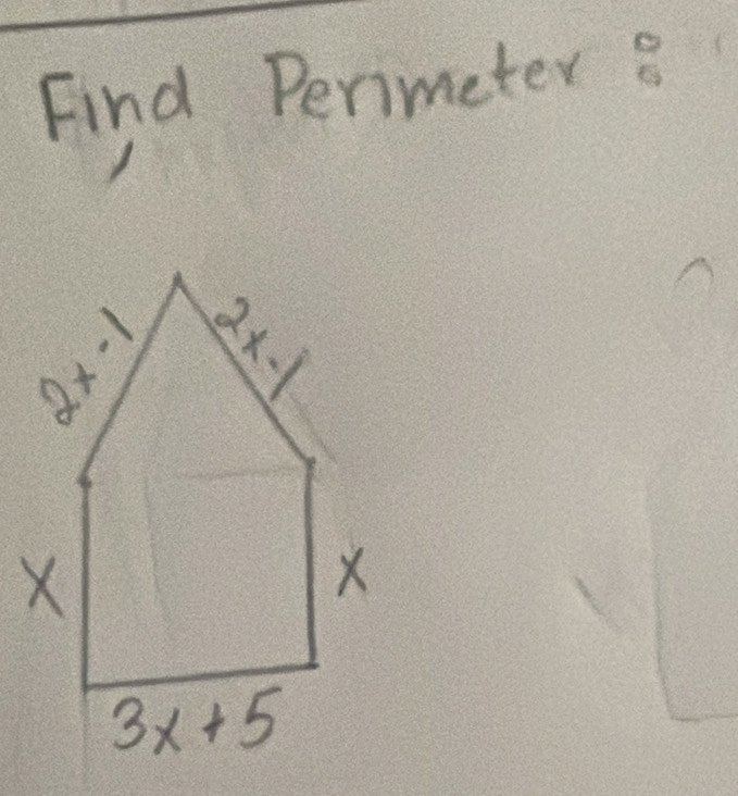 Find Perimeter 8