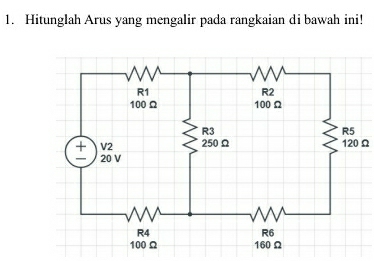 Hitunglah Arus yang mengalir pada rangkaian di bawah ini!
120Ω