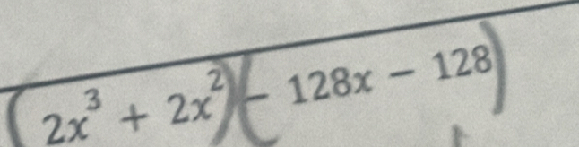 2x^3+2x^2- 128x-128^(-1)