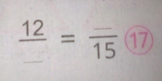 frac 12=frac 15(17..