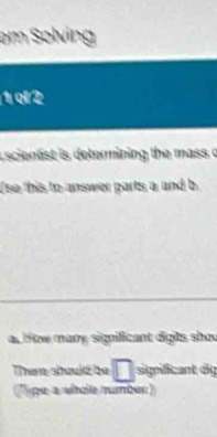 e
so this to answer parts a and b