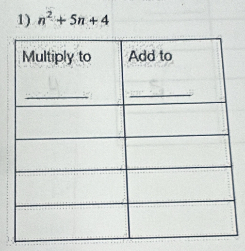 n^2+5n+4