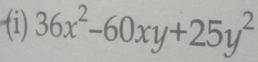 36x^2-60xy+25y^2