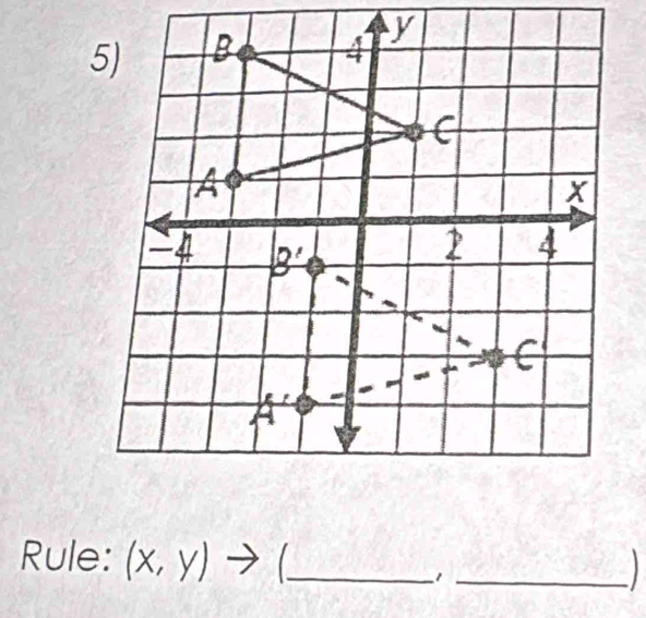 Rule: (x,y)to ( _ 
_1 
1