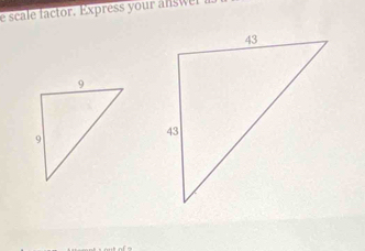 scale factor. Express your answe