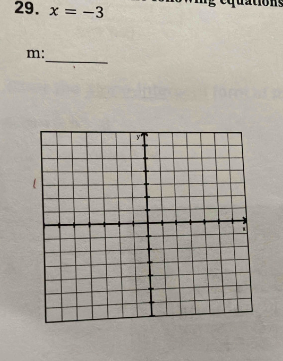 x=-3
equations 
_ 
m: