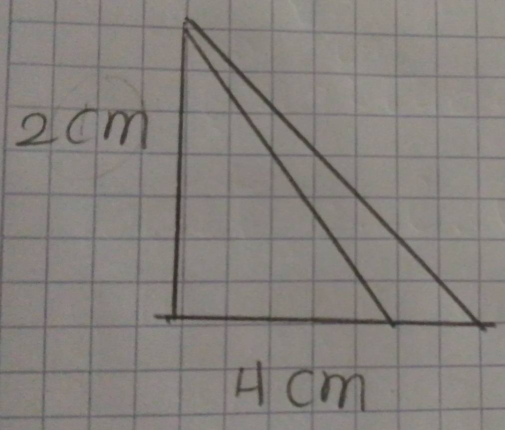 2cm
H cm