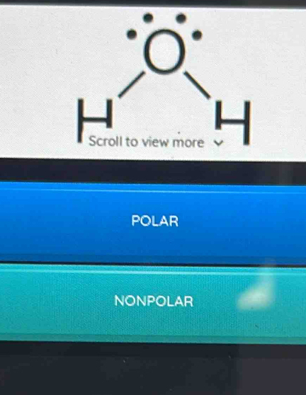 POLAR
NONPOLAR